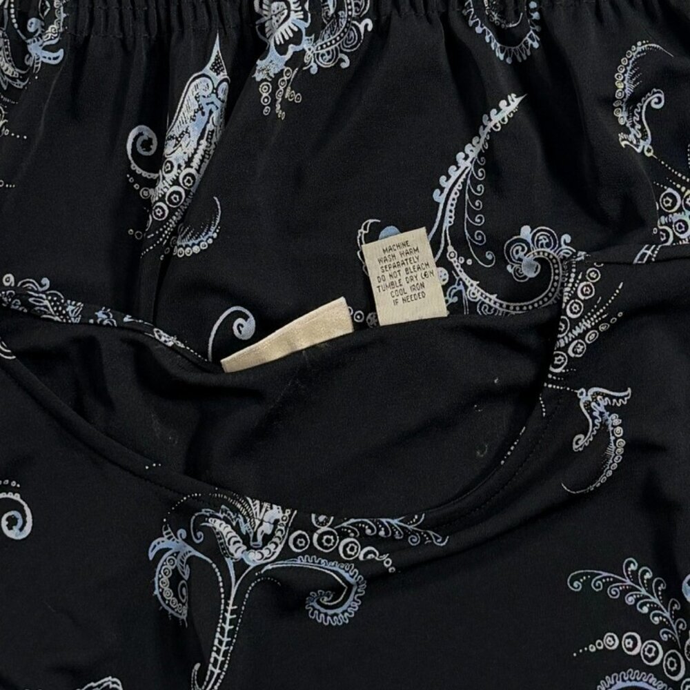 Apostrophe Stretch Dressy Black Top - Picture 6 of 6